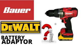 Bauer Dewalt Battery Adaptor