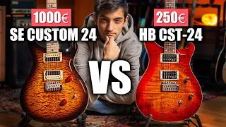 Does Harley Benton sound BETTER than PRS? 🤔 CST-24 vs SE Custom 24