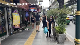 4K Walking Tour Bangkok Thailand