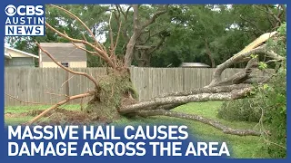 Hailstorm devastates Dripping Springs to Johnson City