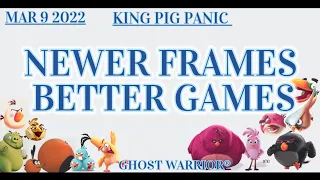 Angry birds 2 King Pig Panic 9/3/2023 & 10/3/2023 Finally, newer KPPs....after Daily Challenge Today