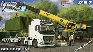 Building GENERATOR PLANT for the BGA | Animals on Gelderland | Farming Simulator 22 | Episode 37