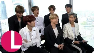 World's Biggest Boyband BTS Take on a British Quiz in Exclusive Interview | Lorraine