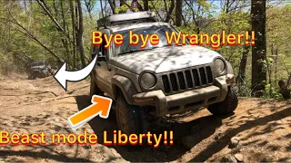 Modded Jeep Liberty Takes On the Big Boys!