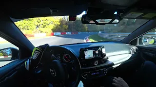 3rd lap, Nordschleife. 13.11.2022. Hyundai i30N.