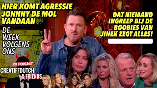 HIER KOMT AGRESSIE JOHNNY DE MOL VANDAAN / DAT NIEMAND INGREEP BIJ JINEK ZEGT ALLES!