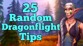 25 Dragonflight Open World Tips you probably didnt know!