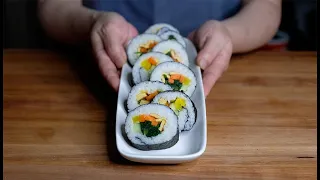 Egg & Veggie Kimbap