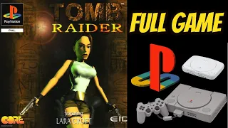 Tomb Raider [PS1] 100% SECRETS Walkthrough Playthrough Longplay Full Game (HD, 60FPS)