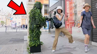 She got very SCARED!!! Best of Bushman Prank!!