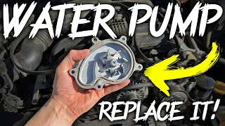 Subaru Crosstrek, Impreza, Forester, Legacy, Outback 2.0L/2.5L Water Pump Replacement! Easy DIY!