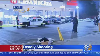 Man Killed In South LA Laundromat Shooting; Suspect Apprehended