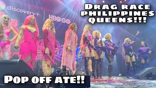 Drag Race Philippines first POP OFF ATE performance VLOG!!!