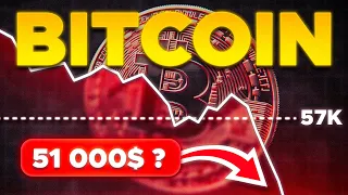 BITCOIN : ÇA NE SENT PAS BON, PROCHAINE ÉTAPE 51K $ !? 👀