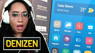 Is this life sim gameplay better than The Sims 4? (Denizen Gameplay)