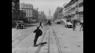 A Trip Down Market Street, San Francisco, 1906 -  With Sound