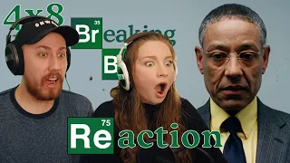 Gus vs. Hector! Breaking Bad First-Time REACTION!! "Hermanos" 4x8 Breakdown + Review | Kailyn + Eric
