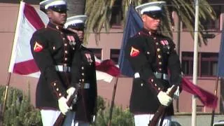 Battle Color Detachment Performs on Miramar