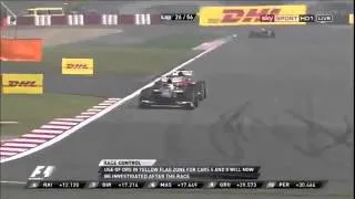 Fernando Alonso overtakes GP China 2013