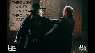 V for Vendetta (2005) - V Saves Evey (1/4) | MovieVerse