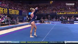 Savannah Kooyman 2018 Floor vs Cal 9.825