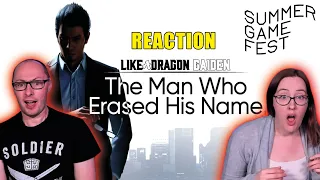 Like a Dragon Gaiden: The Man Who Erased His Name Trailer Reaction – Summer Game Fest 2023 Live!