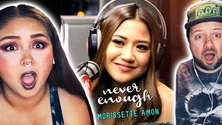 REACTION! MORISSETTE AMON Never Enough LIVE IN STUDIO First Time Hearing