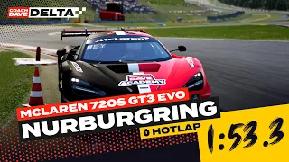 ACC Onboard Lap: McLaren 720S GT3 EVO at Nurburgring CDA4 V2