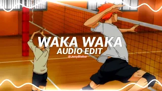 waka waka (this time for africa) - shakira [edit audio]