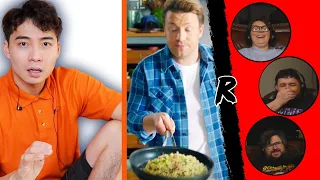 Uncle Roger HATE Jamie Oliver Egg Fried Rice - @mrnigelng | RENEGADES REACT