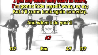 I'll Cry Instead Beatles mizo vocals  lyrics chords cover