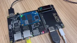 Banana Pi BPI CM4 with 52Pi  raspberry pi computer module base board run android  demo