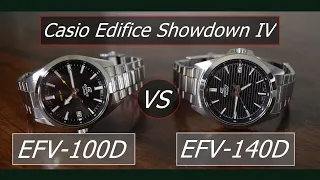 Casio Edifice Showdown IV: Casio EFV-100D versus Casio EFV-140D