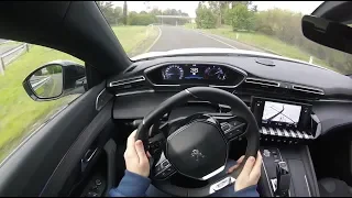 Peugeot 508 GT BlueHDi 180 (2019) POV Test Drive