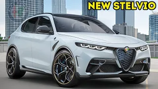 NEW 2025 Alfa Romeo Stelvio Revealed - Interior and Exterior Details