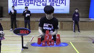 Evolution of Sport Stacking World Records: 2018 Edition