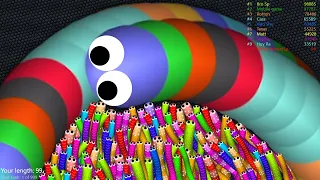 Slither.io A.I. 110,000+ Score Epic Slitherio Best Gameplay! #216
