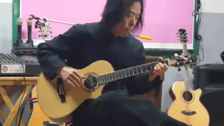 [김광석님 공연]기타리스트- 비내리는고모령,목포의 눈물,삼다도소식,울고넘는박달재-여기는 통캠