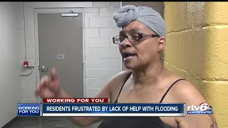 Residents frustrated by lack of help with flooding