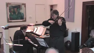 Sergei Galperin violin, Schoenfield Four Souvenirs. 2 Tango. Scott Holshouser piano. Live recital