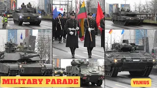 Lithuania and NATO Military Parade in Vilnius (only vehicles) 2023