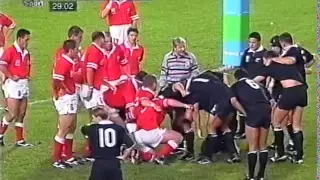 New Zealand 34 vs 9 Wales 31/05/1995 Rugby World Cup