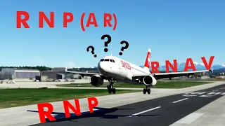RNAV, RNP & RNP(AR) Anflüge? 🤔 - So fliegt man sie!
