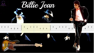 Billie Jean - Michael Jackson [Bass Tabs Tutorial]