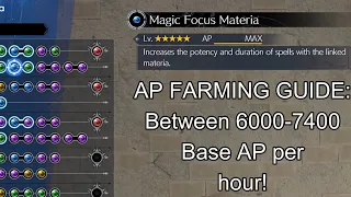 Final Fantasy VII Rebirth AP and EXP Farm: Up to 7400 Base AP per Hour