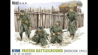 обзор набора фигурок  Dragon 6190 Frozen Battleground (Moscow 1941)