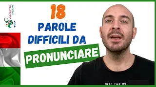 Parole difficili da PRONUNCIARE in italiano | Impara l'italiano con Francesco