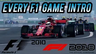 Every CodeMasters F1 Game intro 2010-2018