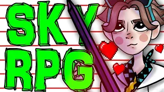 Lp. МАЙНКРАФТ, НЕВЕРОЯТНАЯ БИТВА С БОССОМ!!! SkyBlock RPG [Остров РПГ] #10.1