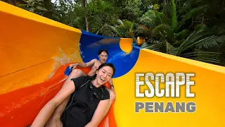 ESCAPE Penang | Guinness World's Longest Waterslide 1111m | Theme Park | Adventure | Malaysia Travel